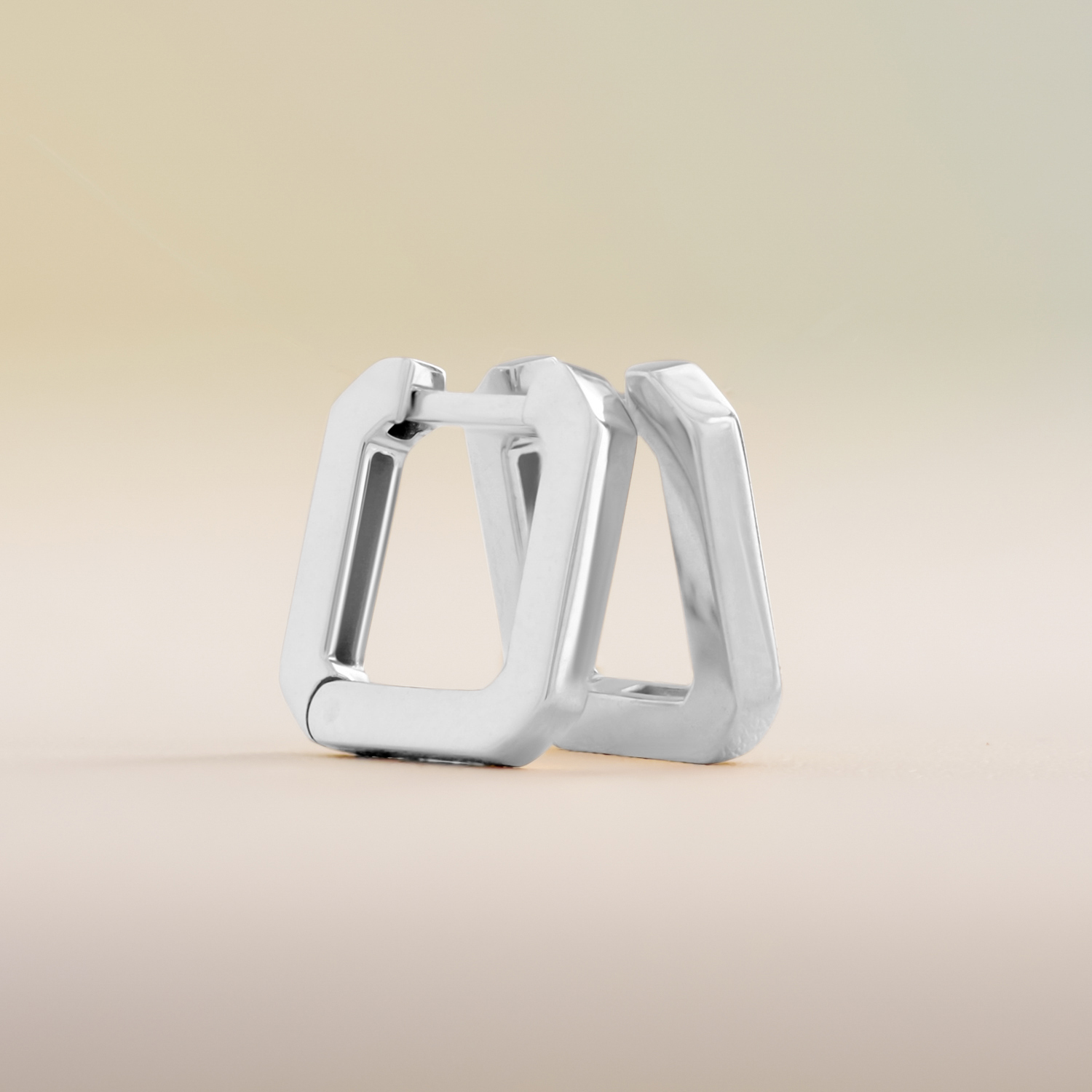 Creolen oorhangers, Olivette witgoud