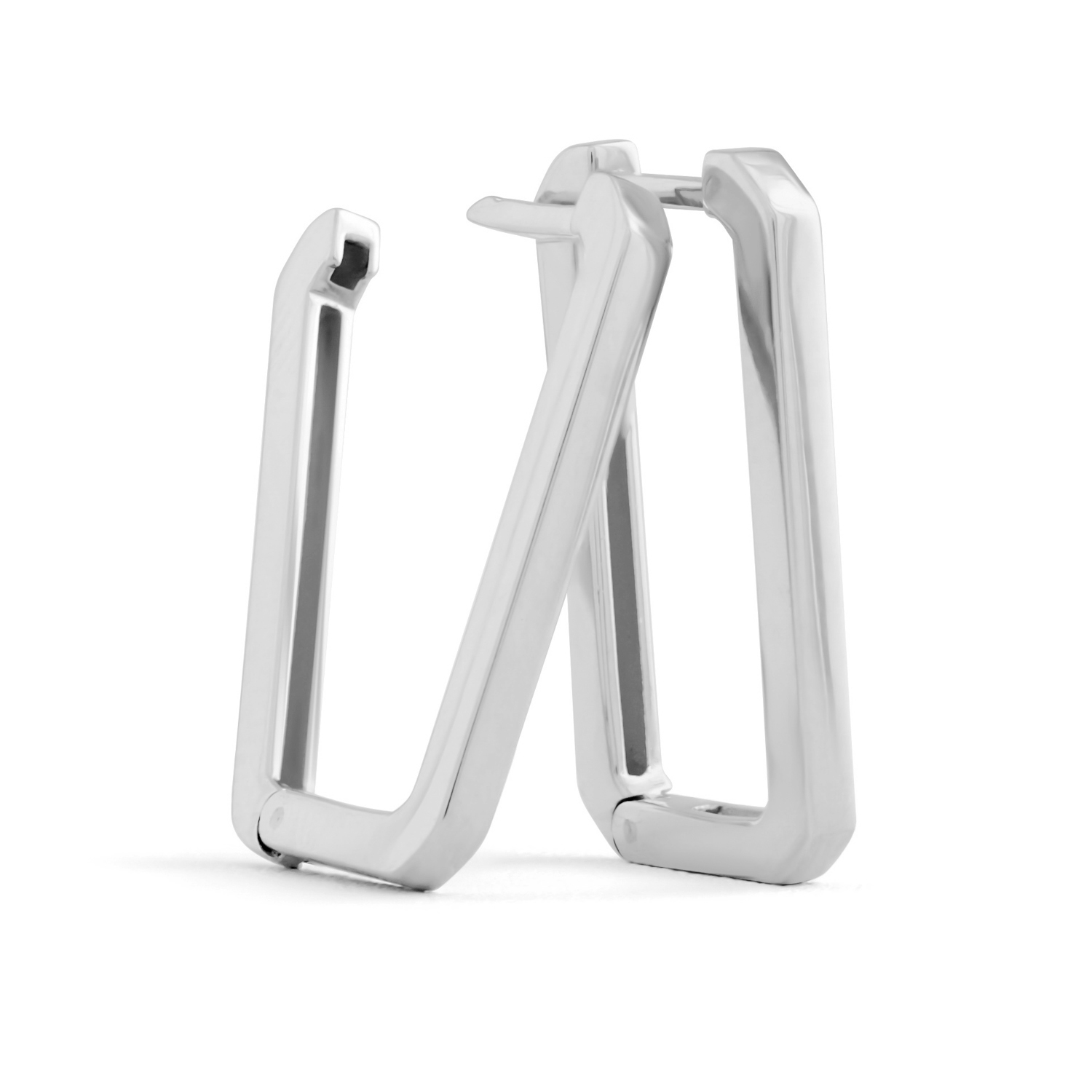 Creolen oorhangers, Olivette witgoud