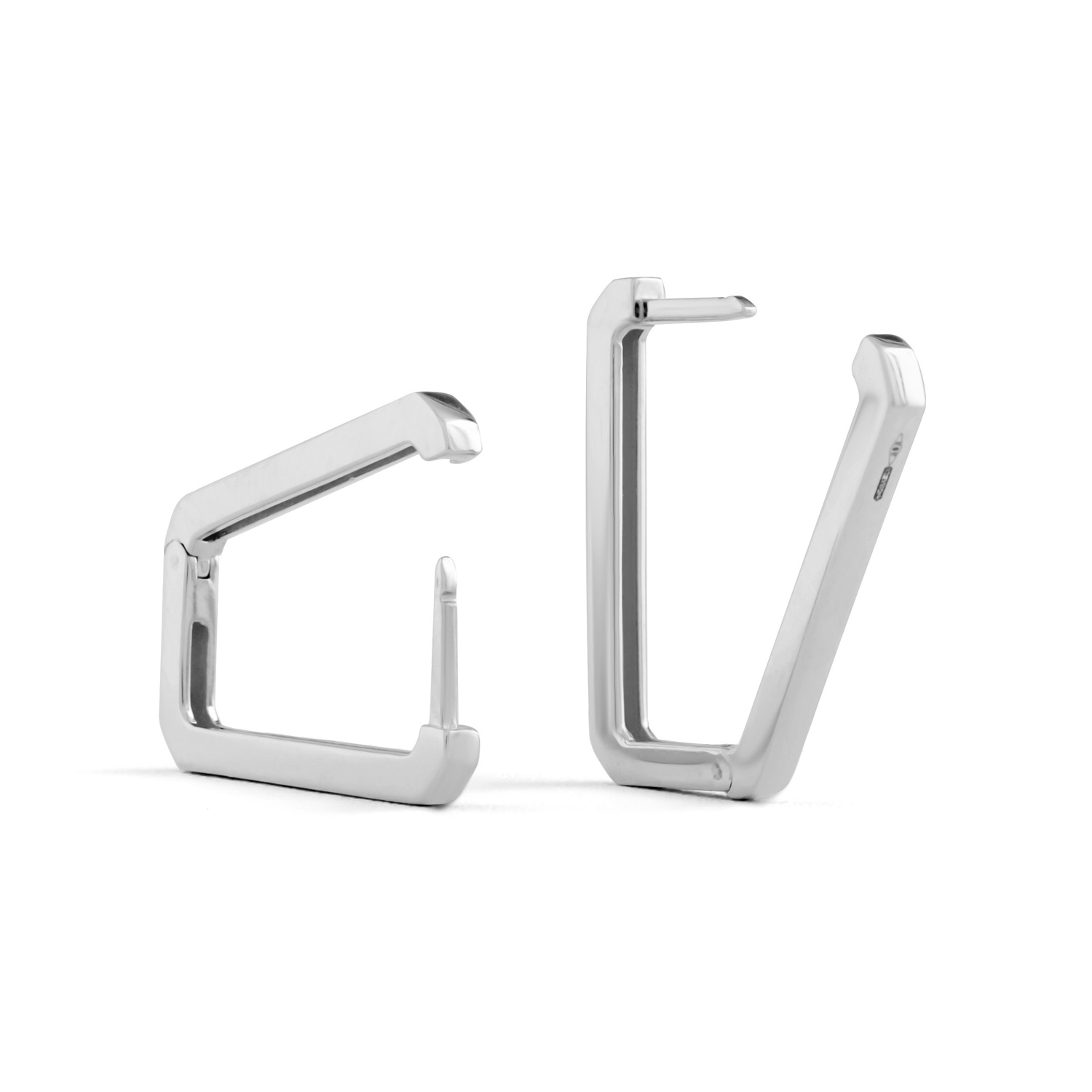 Creolen oorhangers, Olivette witgoud