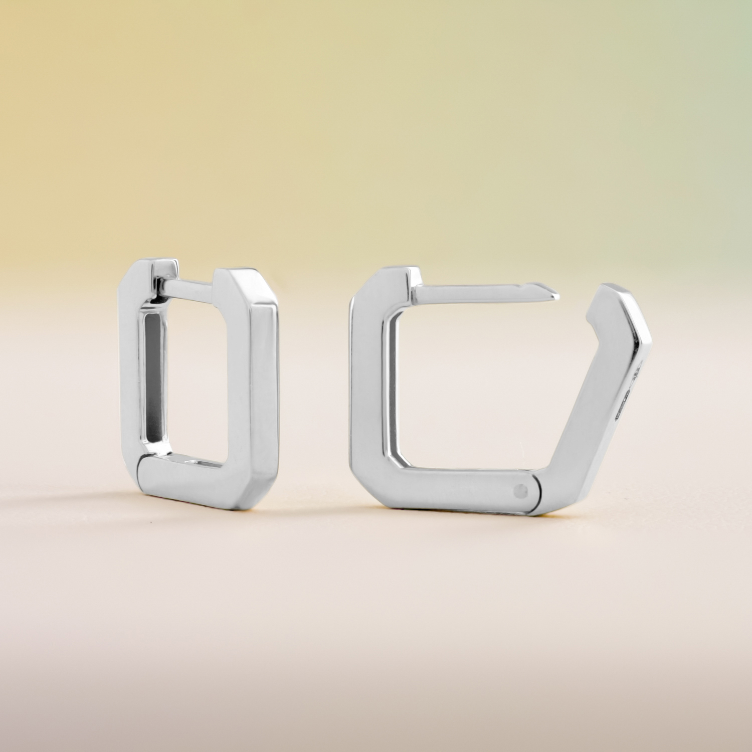 Creolen oorhangers, Olivette witgoud