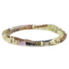 Armband, geelgoud, saffier, pastel en donkerblauw