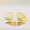 Hanger met ketting, geelgoud, lemon kwarts