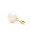 Spencer hanger met ketting, geelgoud, diamant