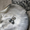 Aanhangers voor creolen, Oralia witgoud, Tahiti parels